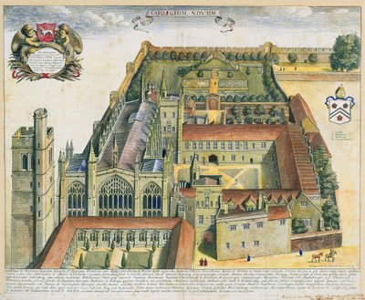 New College, Oxford, from 